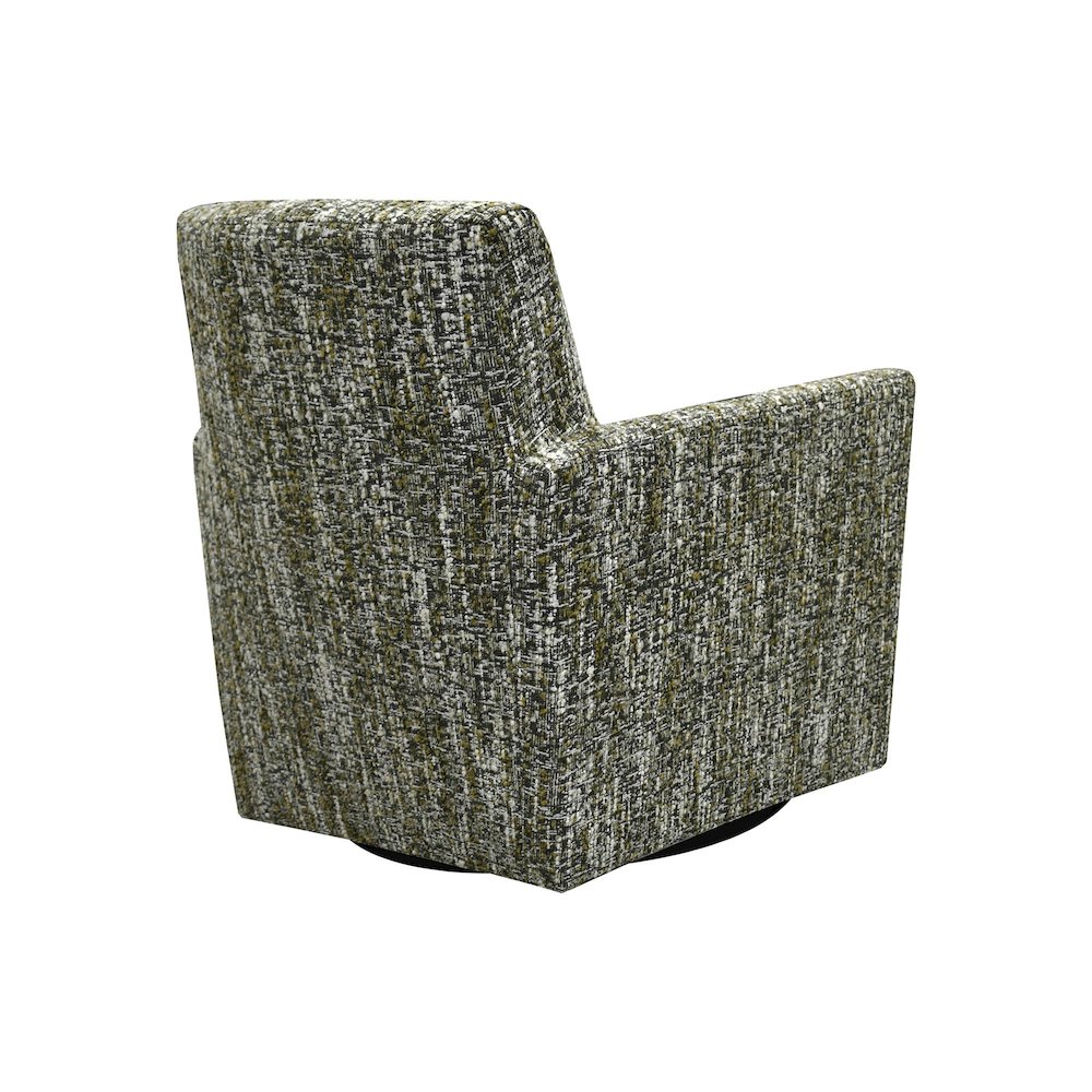 Riley Swivel Club Chair - Paris Green. Picture 9