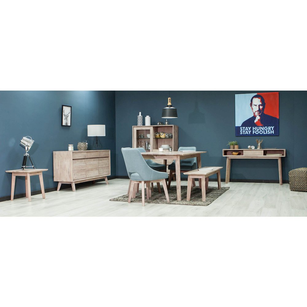 Gia Side Table - Light Driftwood. Picture 2