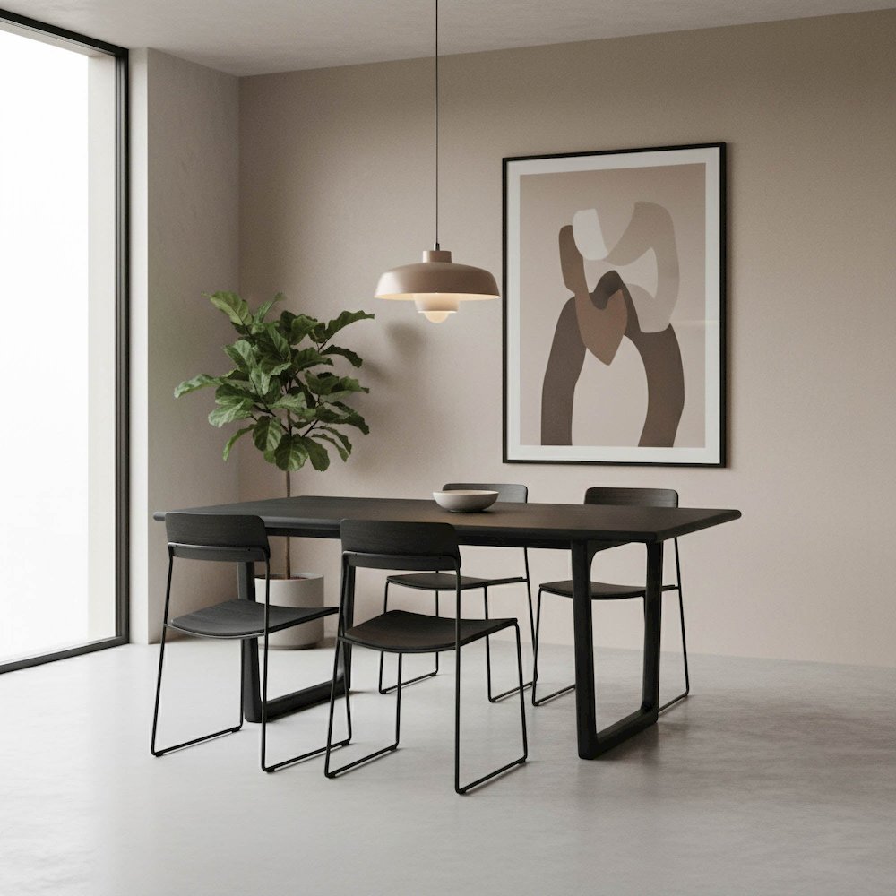 Elixir Dining Table - Black. Picture 2