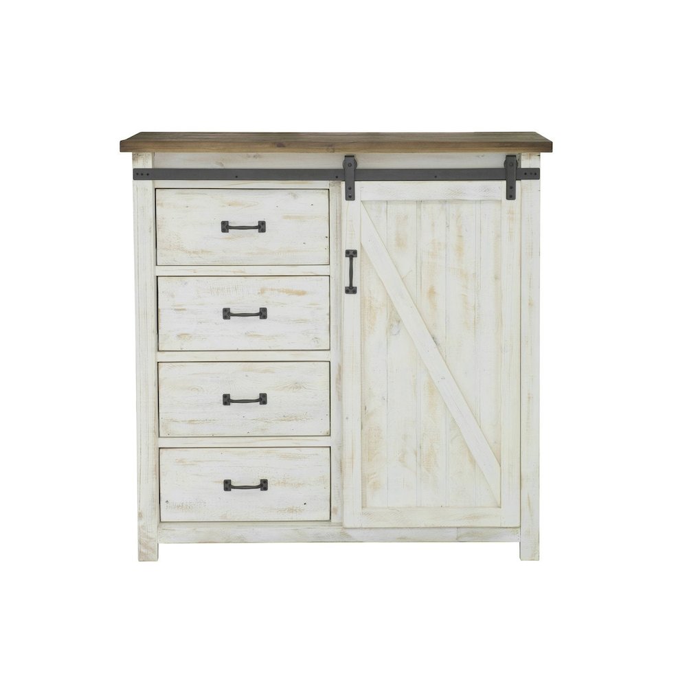 Provence 4 Drawer Chest With 1 Door. Picture 2