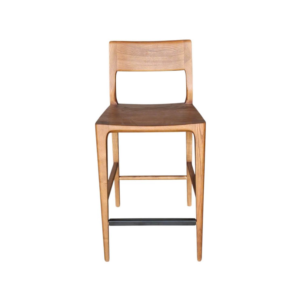 Catania Counter Stool - Warm Brown. Picture 4