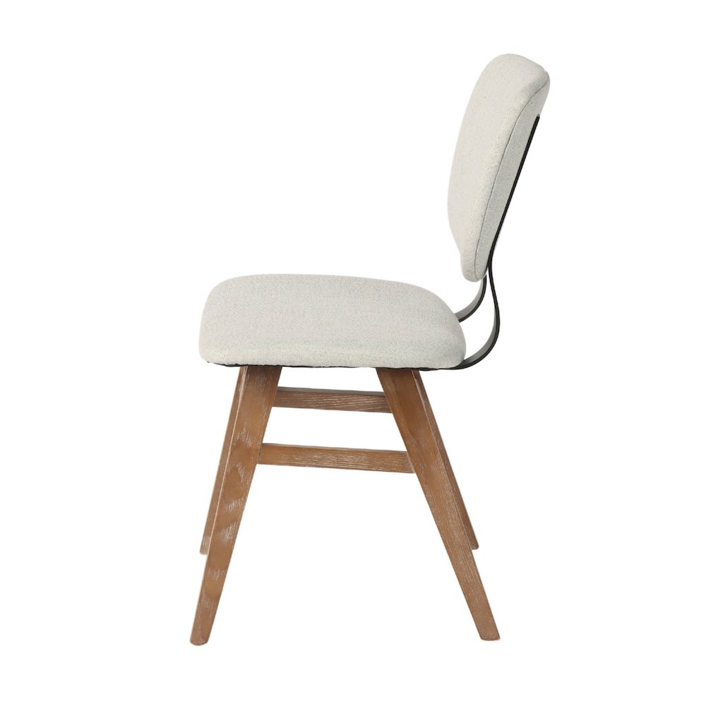 Fraser Dining Chair - Tweed Haze. Picture 5