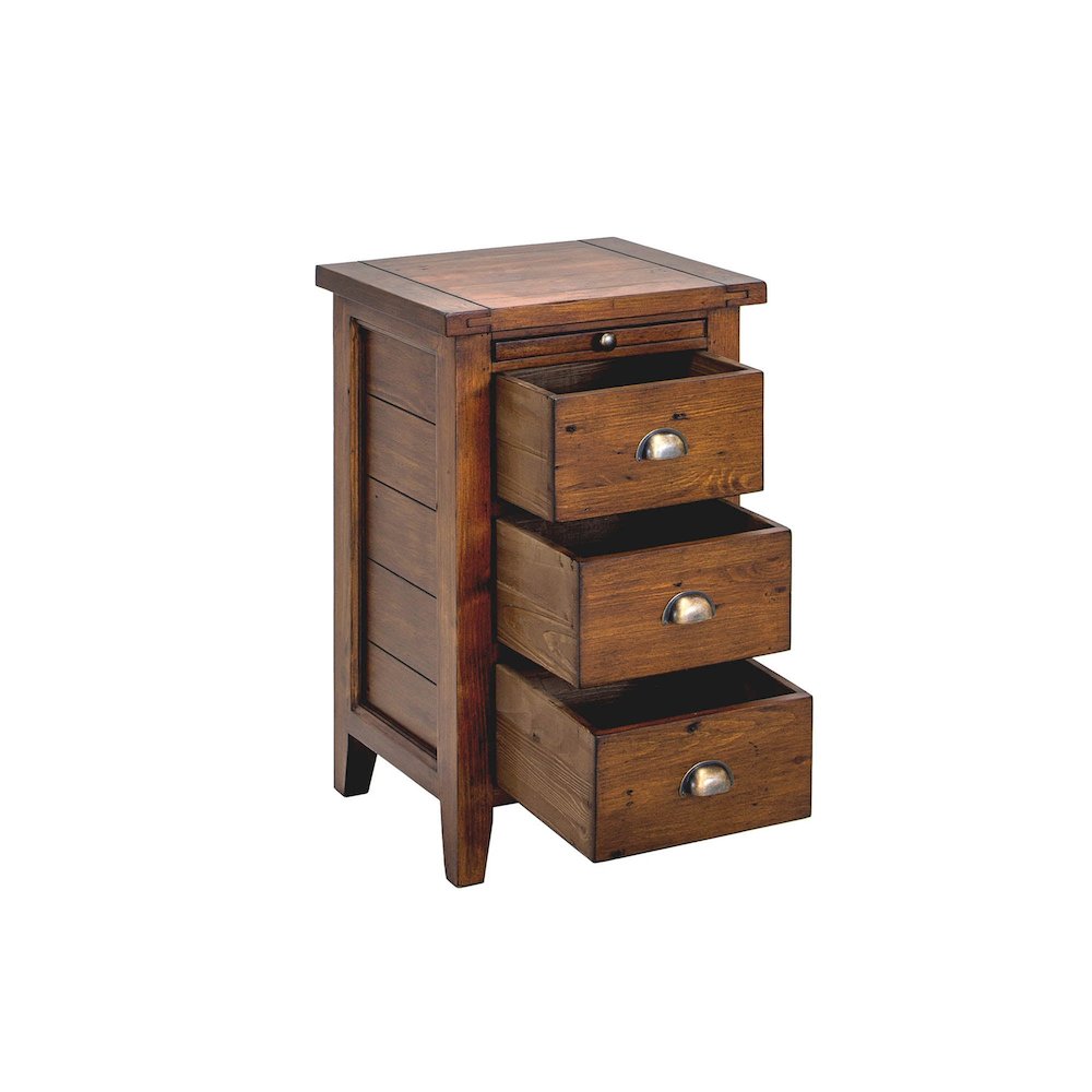 Irish Coast 3 Drw Nightstand - African Dusk. Picture 8