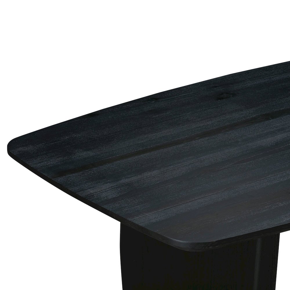 Tonic Dining Table - Black Oak. Picture 5