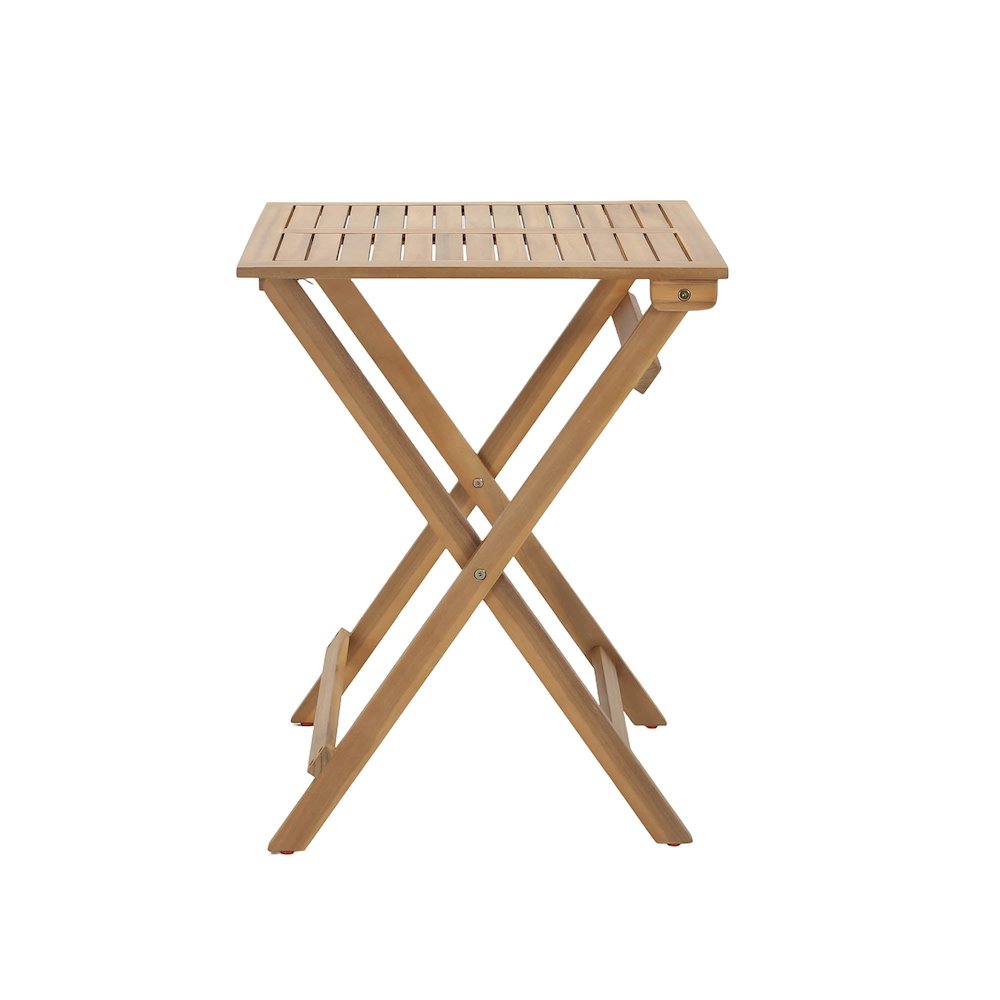 Balcony Outdoor - Foldable Bistro Set (1 Table & 2 Chairs). Picture 16