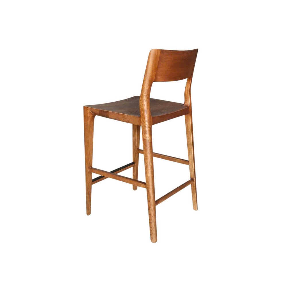 Catania Counter Stool - Warm Brown. Picture 8