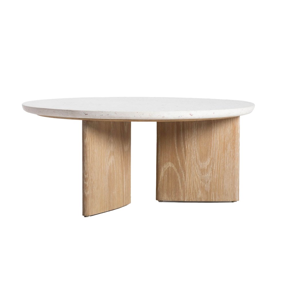 Infinity Coffee Table - Seashell Finish. Picture 9