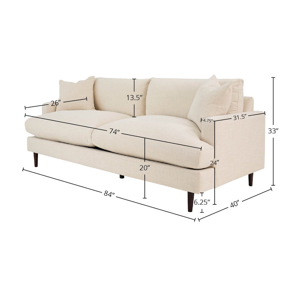 Martha Sofa - Beach Alabaster. Picture 3