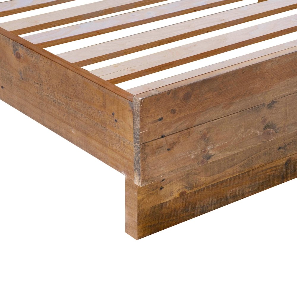 Nevada King Bed - Dark Driftwood. Picture 5