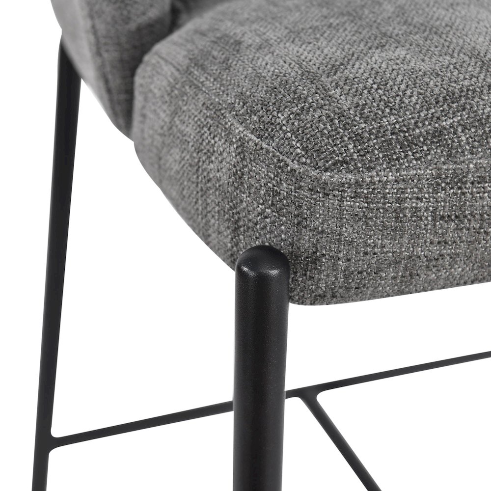 Allegra Counter Stool - Graphite. Picture 9