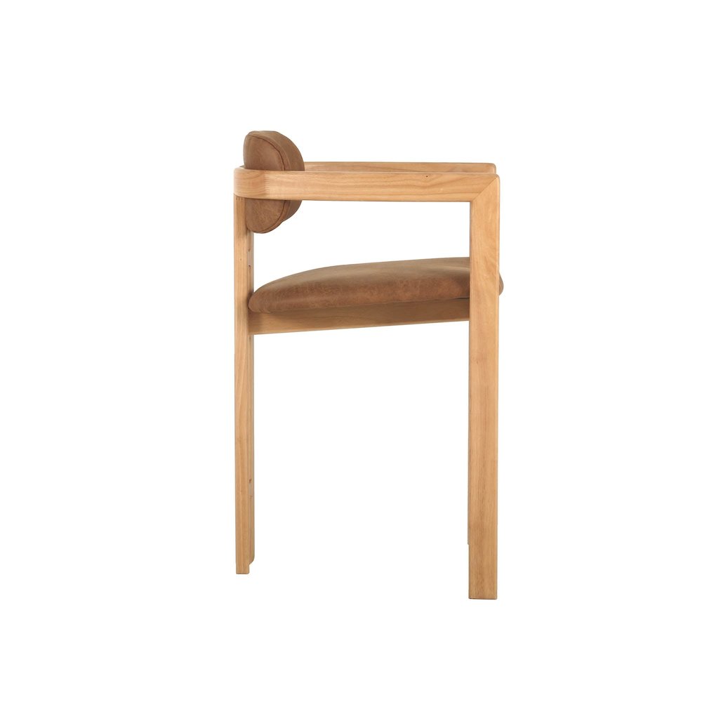 Monterrey Counter Stool - Cognac. Picture 6