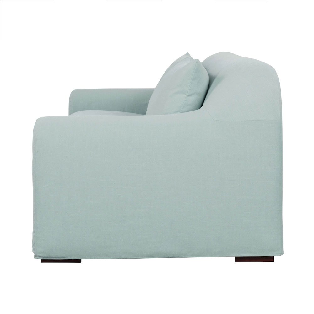 Harper Slipcover Sofa - Linen Sky. Picture 5