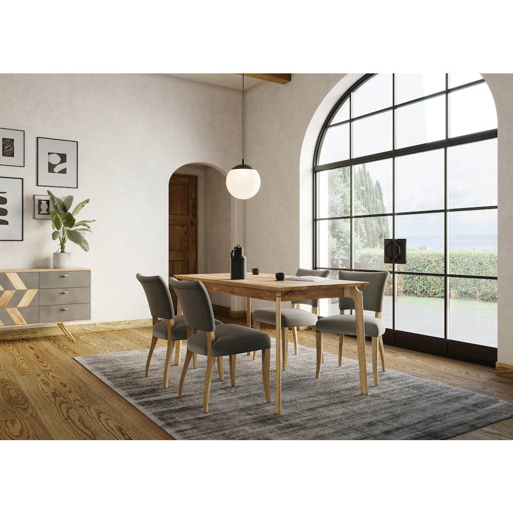 Kenzo Dining Table Small 60” – Natural. Picture 8