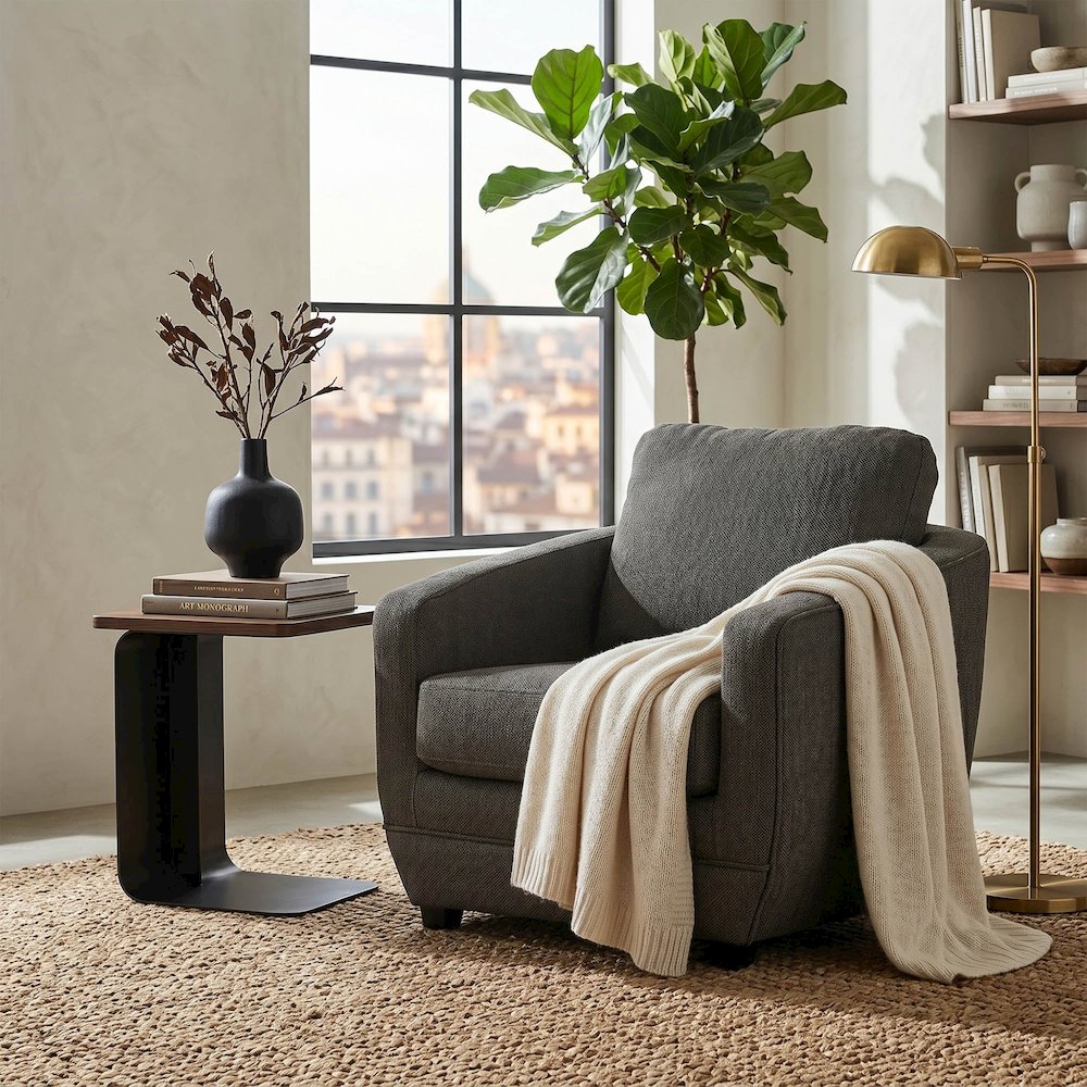Baltimo Club Chair - Smokey Sage (VT). Picture 2