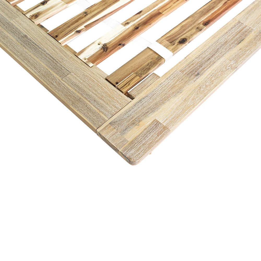 Gia King Bed - Light Driftwood. Picture 13