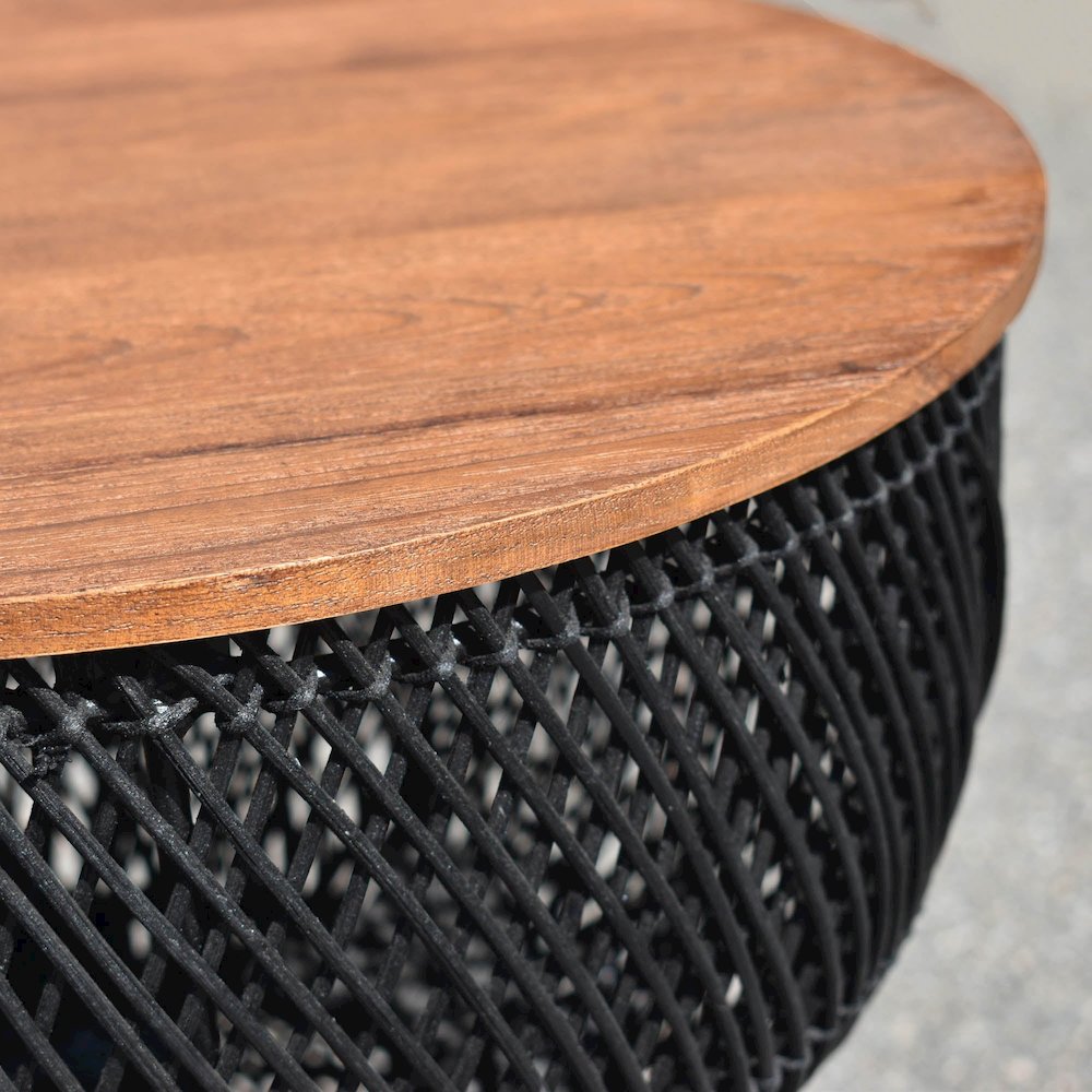D-Bodhi Wave Side Table - Black. Picture 7