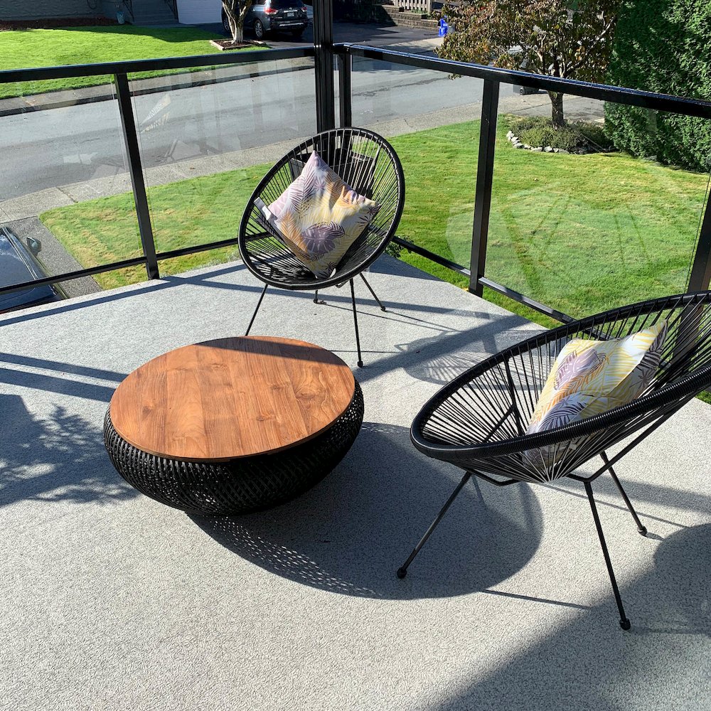 D-Bodhi Wave Coffee Table - Black. Picture 4