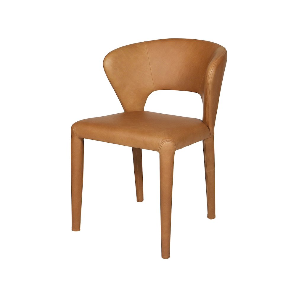 Dakota Dining Chair - Tan. Picture 1