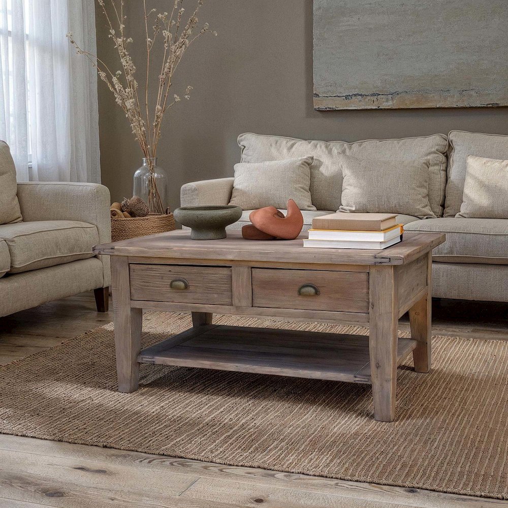 Irish Coast Small Coffee Table - Sundried. Picture 2