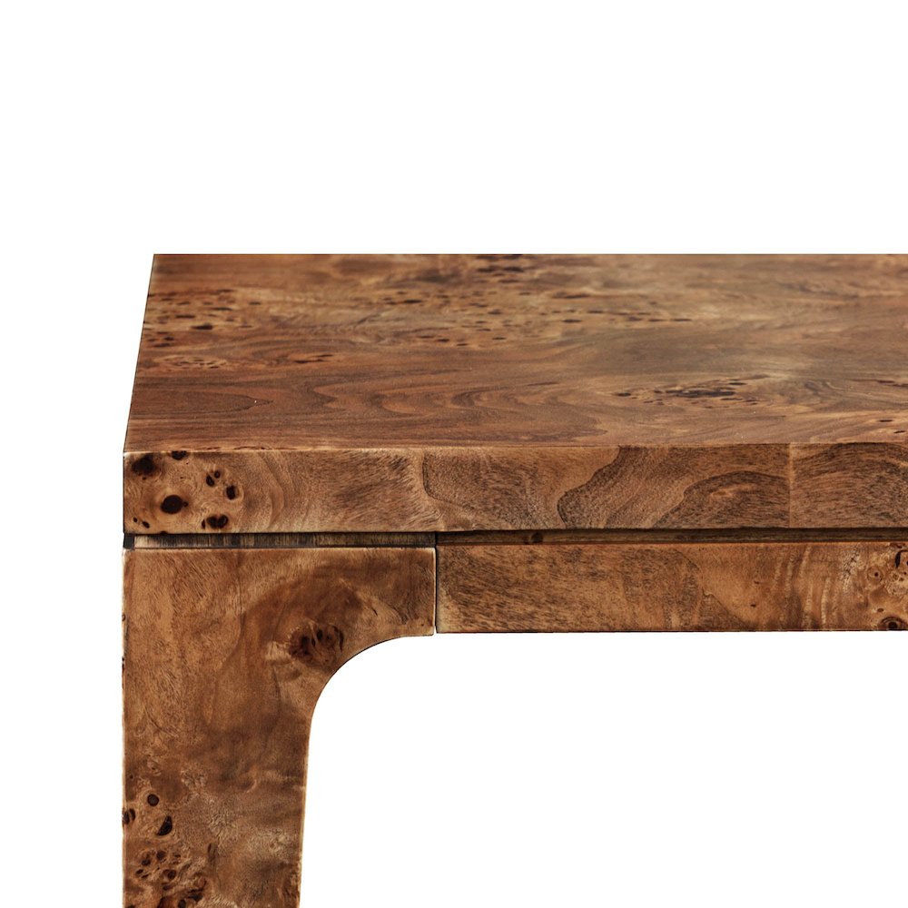 Mappa Regular Dining Table - Dark Burl. Picture 7