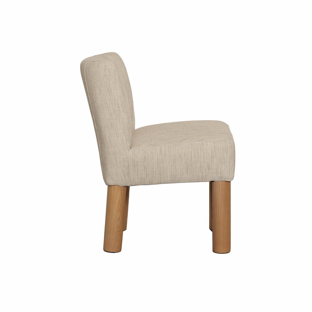 Destiny Dining Chair - Tweed Natural. Picture 6