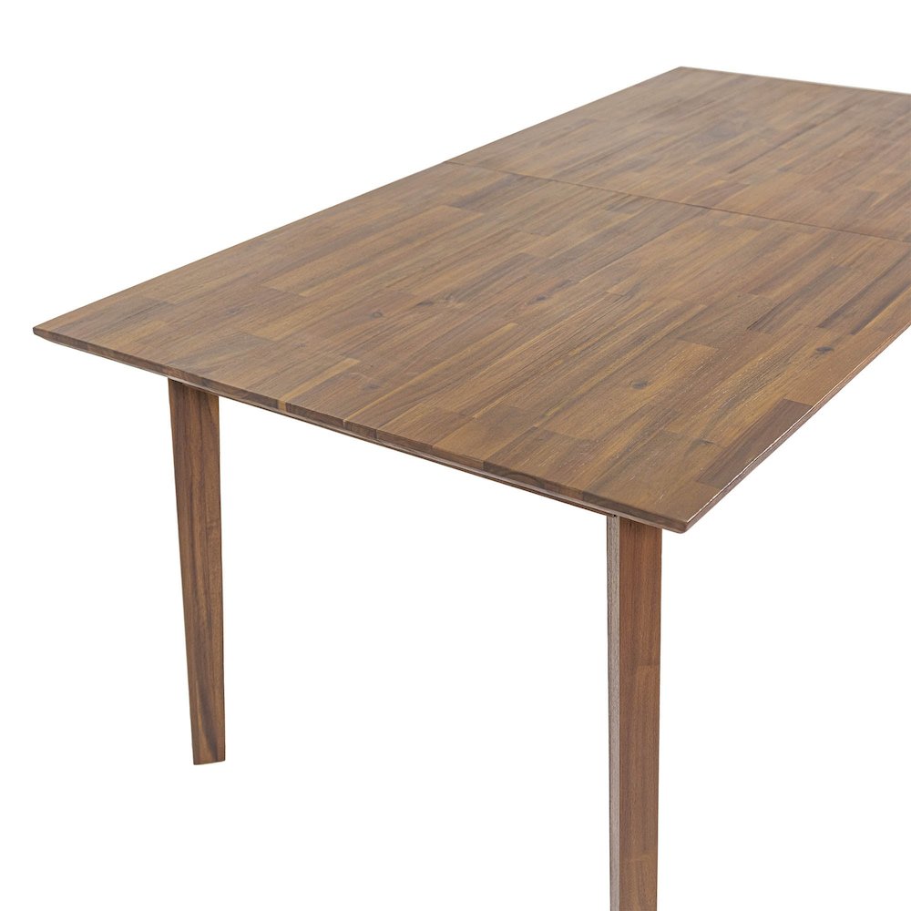 Gia Extension Dining Table 71/102" - Warm Pecan. Picture 14
