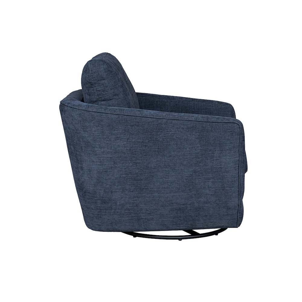 Baltimo Swivel Glider - Midnight Blue (VT). Picture 5