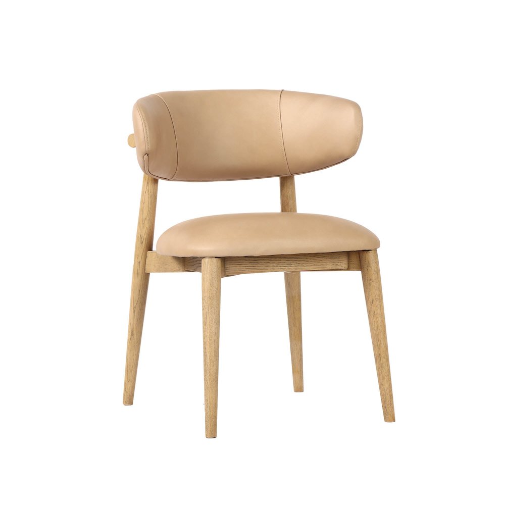 Milo Dining Chair - Nude. Picture 1