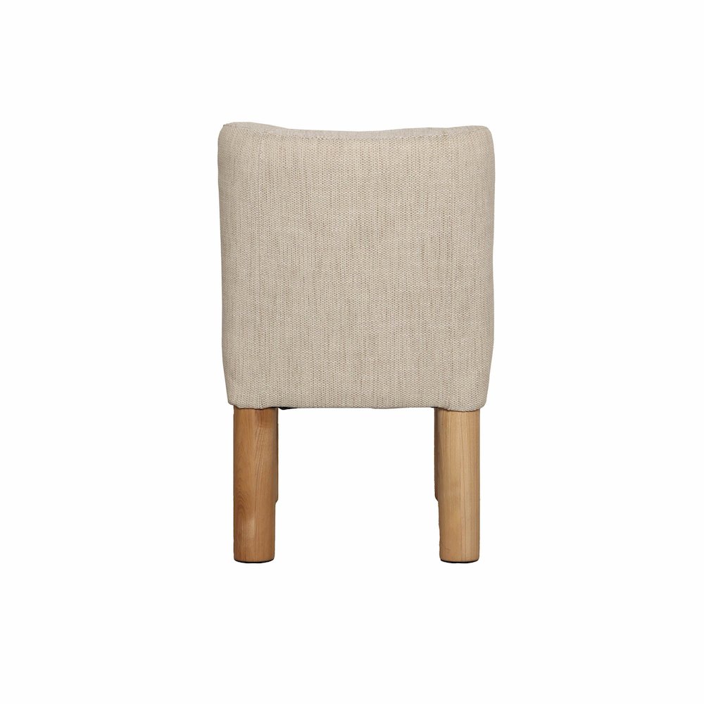 Destiny Dining Chair - Tweed Natural. Picture 8