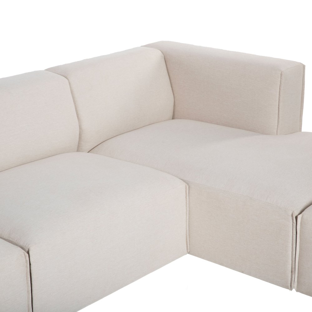 Premium Right Modular Sectional with Ottoman. Picture 7