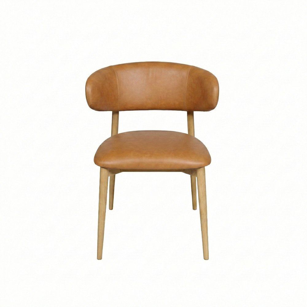 Milo Dining Chair - Tan. Picture 4