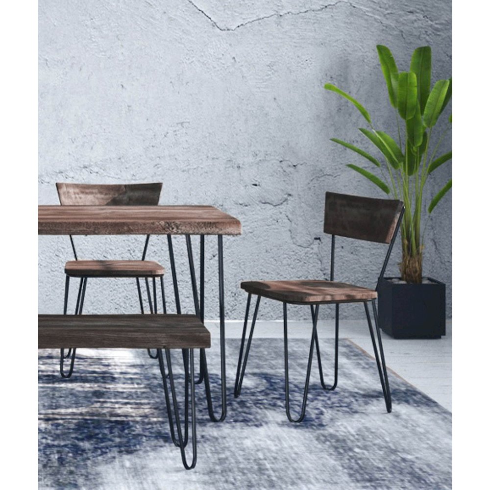 Organic Chair - Matte Brown. Picture 11