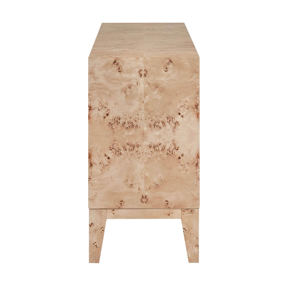 Mappa 3 Door Sideboard - Light Burl. Picture 5