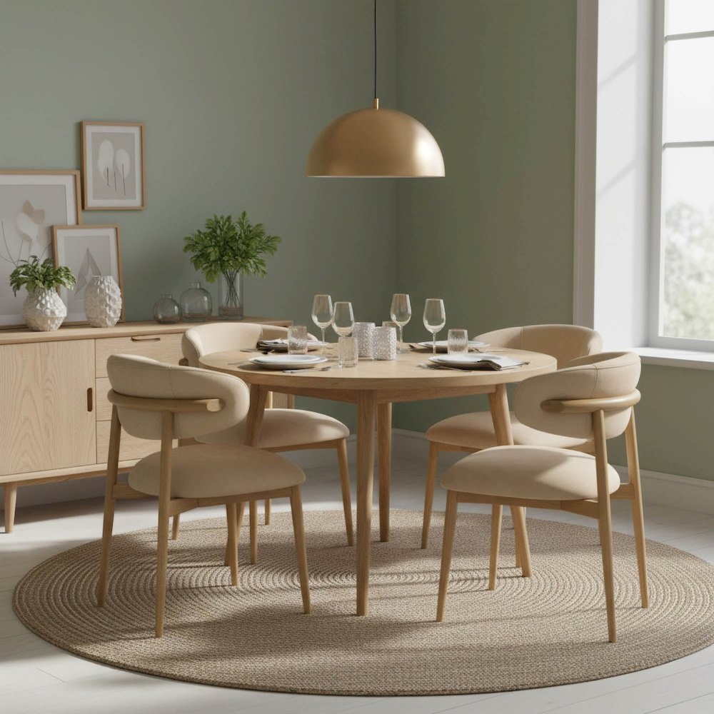 Milo Dining Chair - Natural. Picture 2