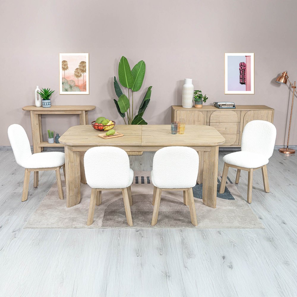 Haru Extension Dining Table (70"/102"). Picture 18