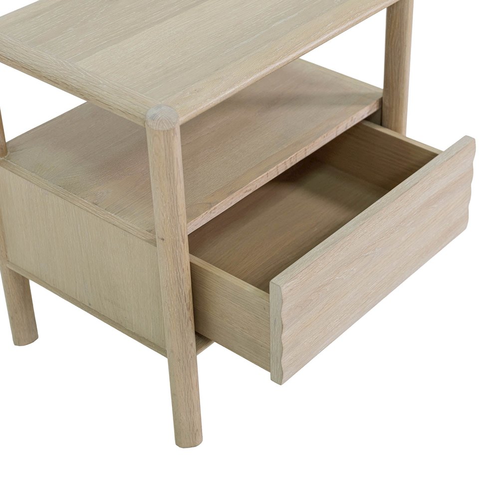 Runway Nightstand - Light Oak. Picture 11
