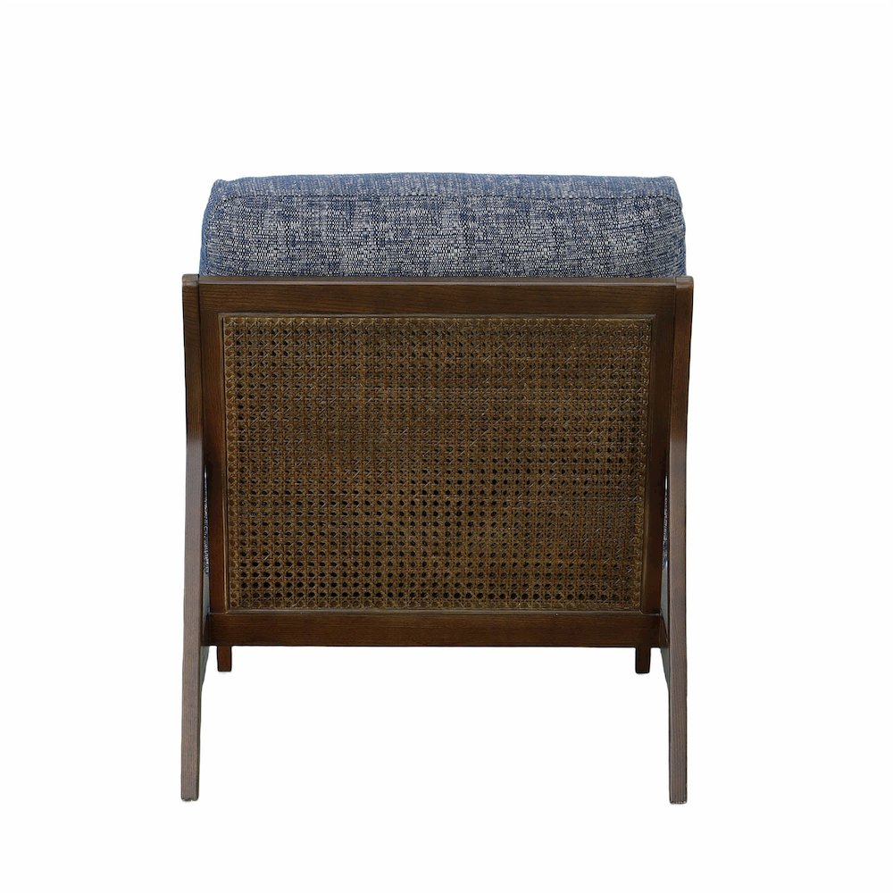 Las Vegas Lawrence Arm Chair - Royal Navy. Picture 4