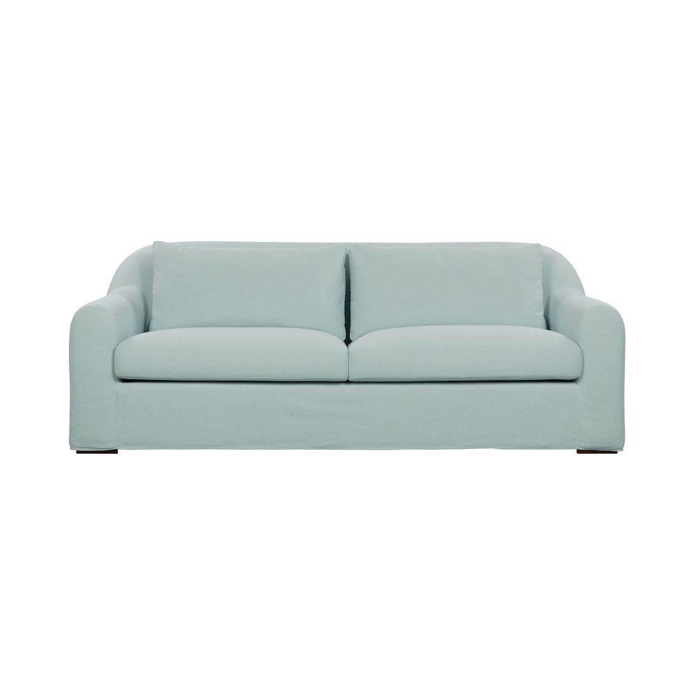 Harper Slipcover Sofa - Linen Sky. Picture 3