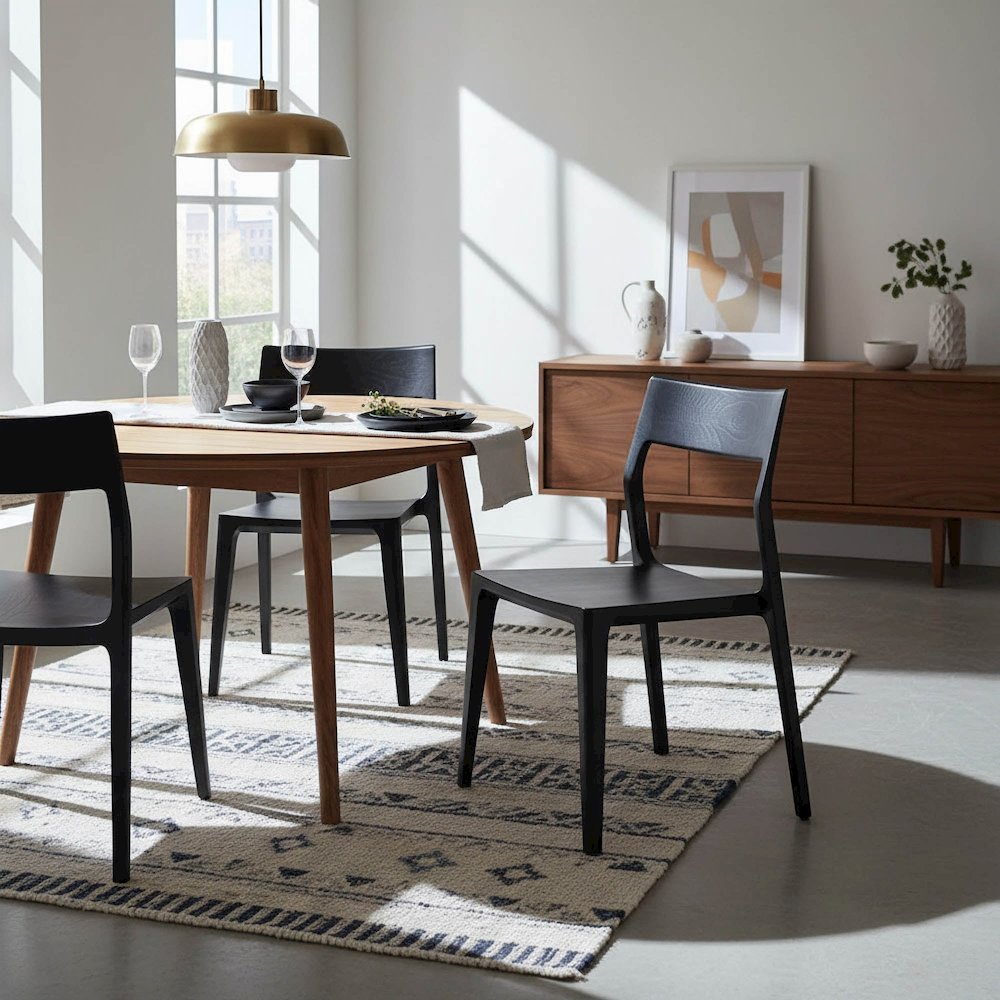Catania Dining Chair - Black. Picture 2