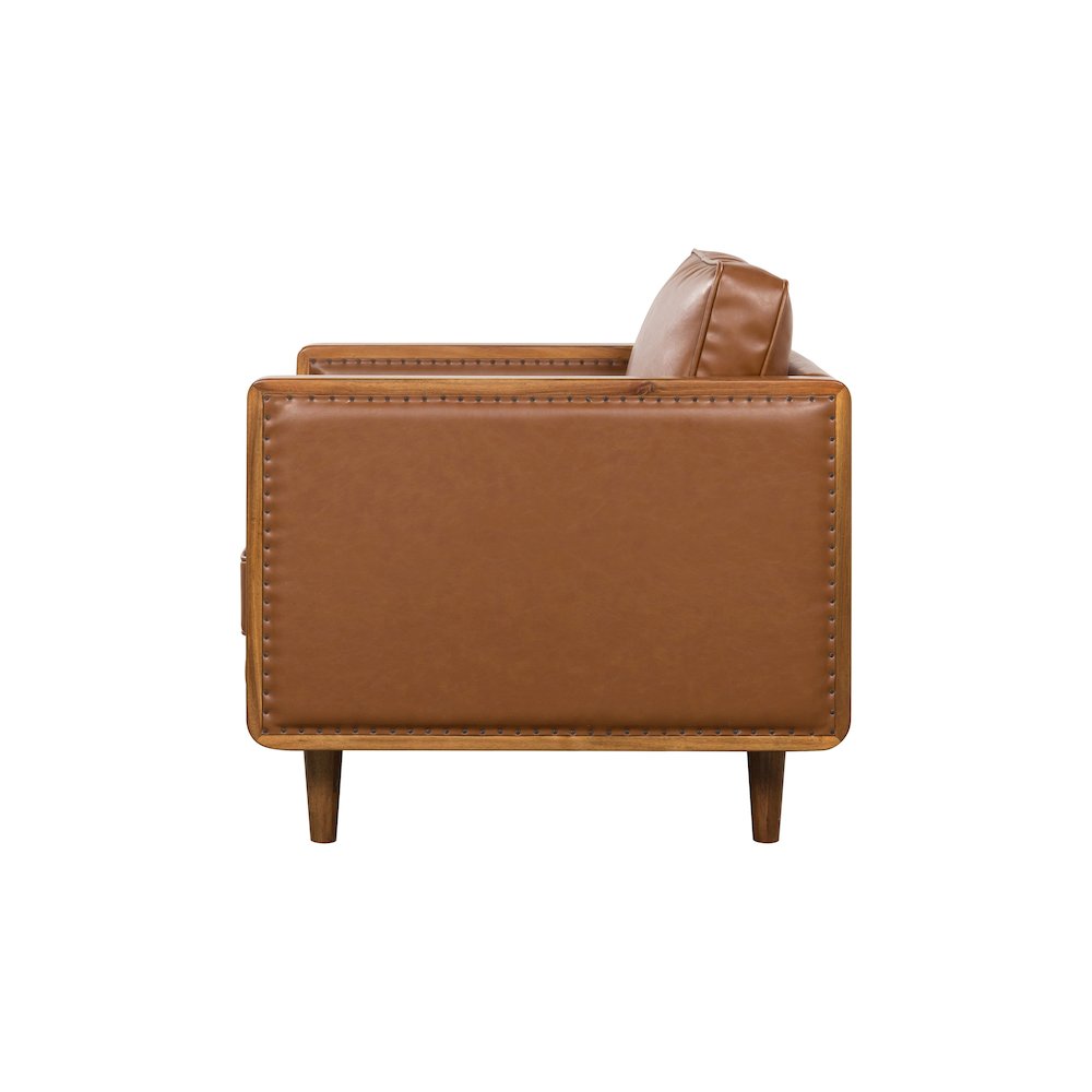 Las Vegas Mandalay Club Chair - Vegan Nut. Picture 5