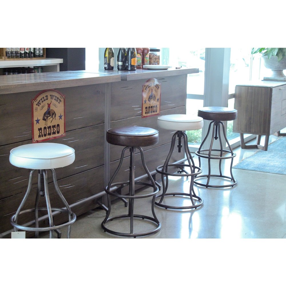 Bowie Stool - Vintage Brown. Picture 7