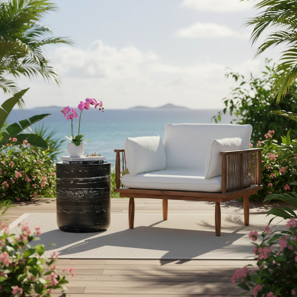 Geri Side Table - Nero. Picture 2