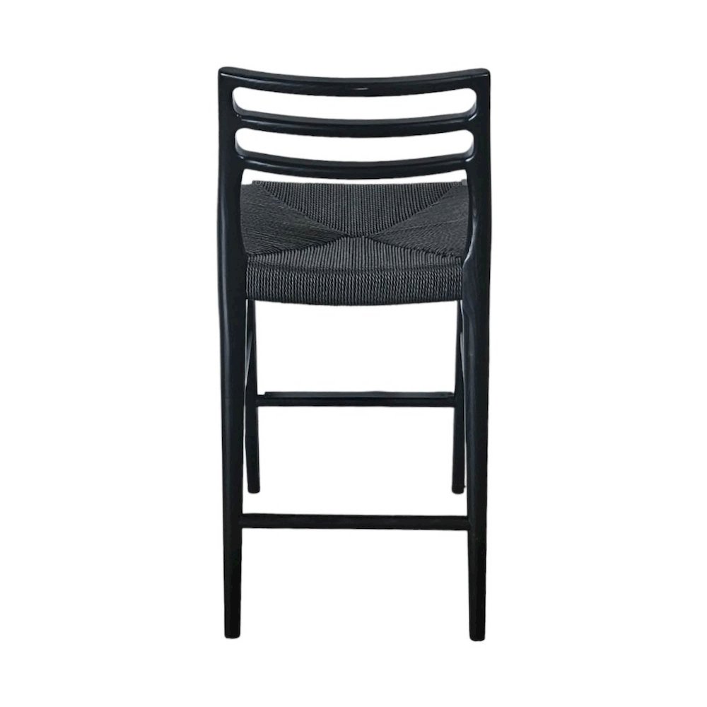Java Bar Stool with 28" Seat Height - Black. Picture 5