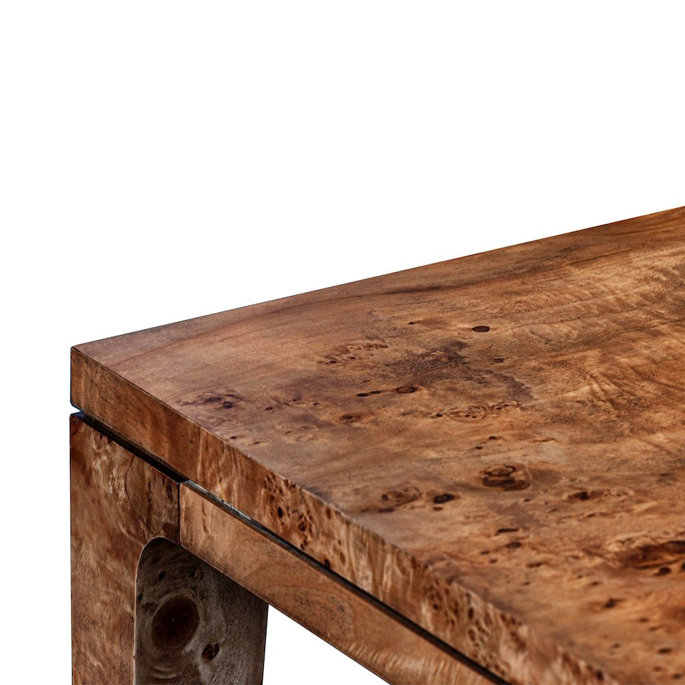 Mappa Large Dining Table - Dark Burl. Picture 7