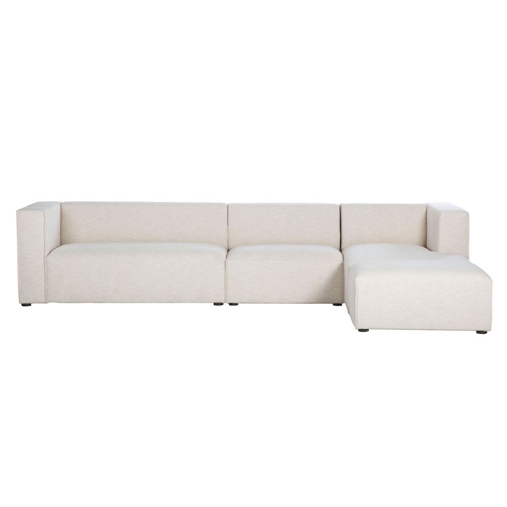 Premium Right Modular Sectional with Ottoman. Picture 5