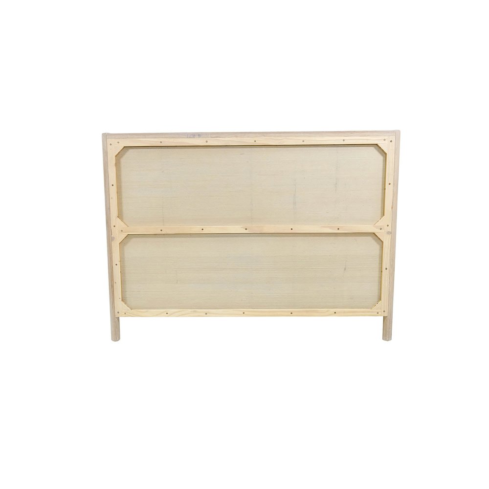 Runway King Bed - Light Oak. Picture 6