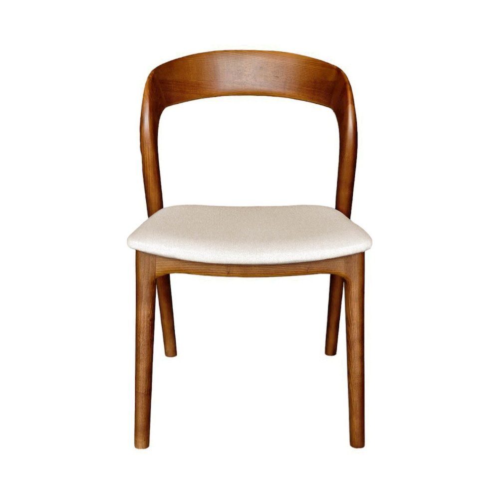 Rotondo Dining Chair - Walnut Frame. Picture 3