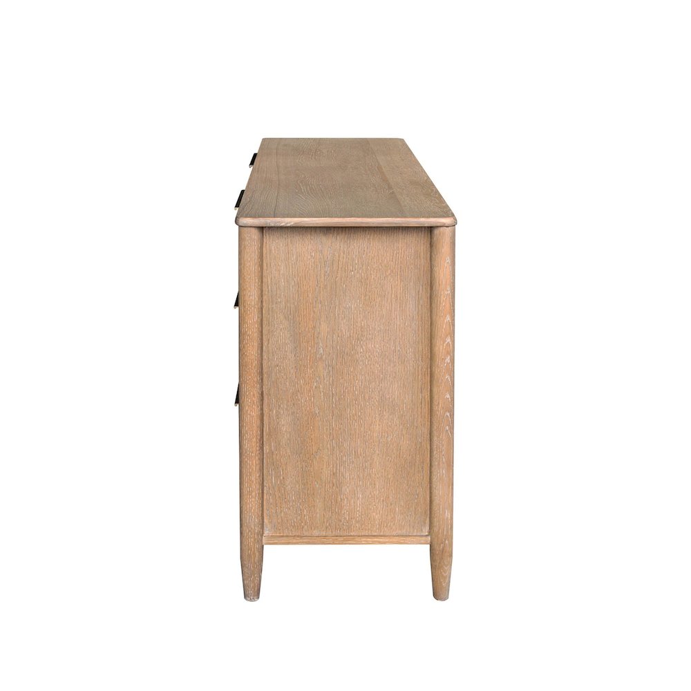 Kamelia 6 Drawer Dresser - Sand. Picture 11