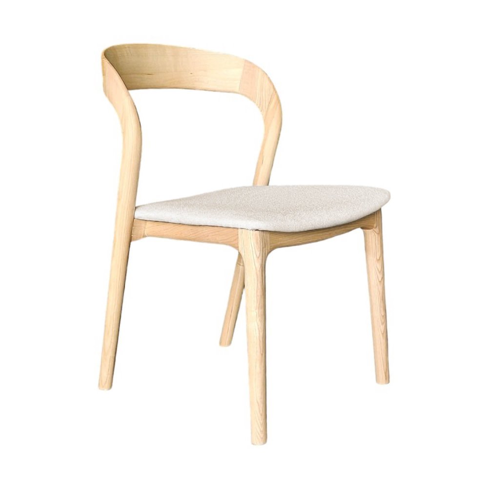 Rotondo Dining Chair - Natural Frame. Picture 5