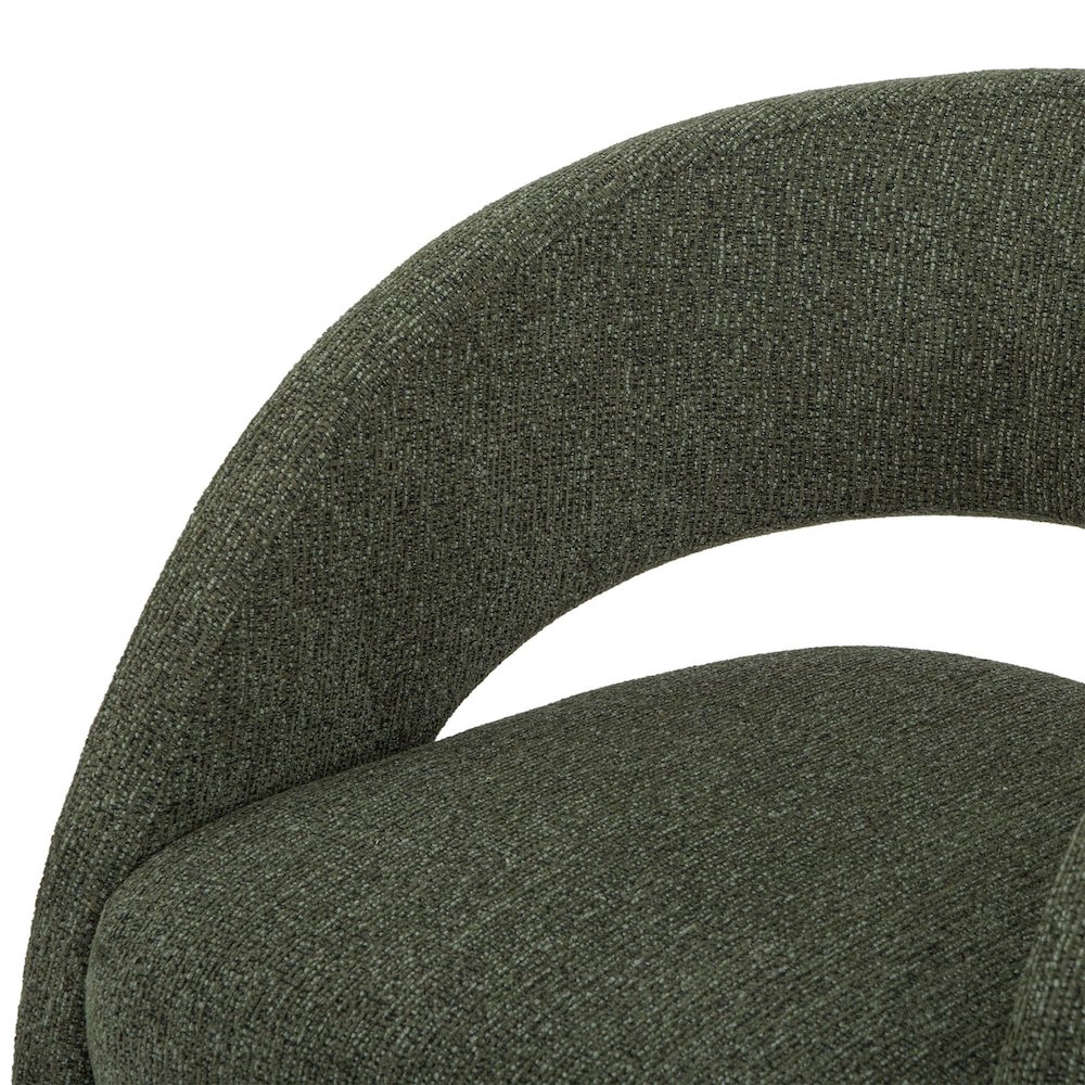 Virgo Club Chair - Verde. Picture 8